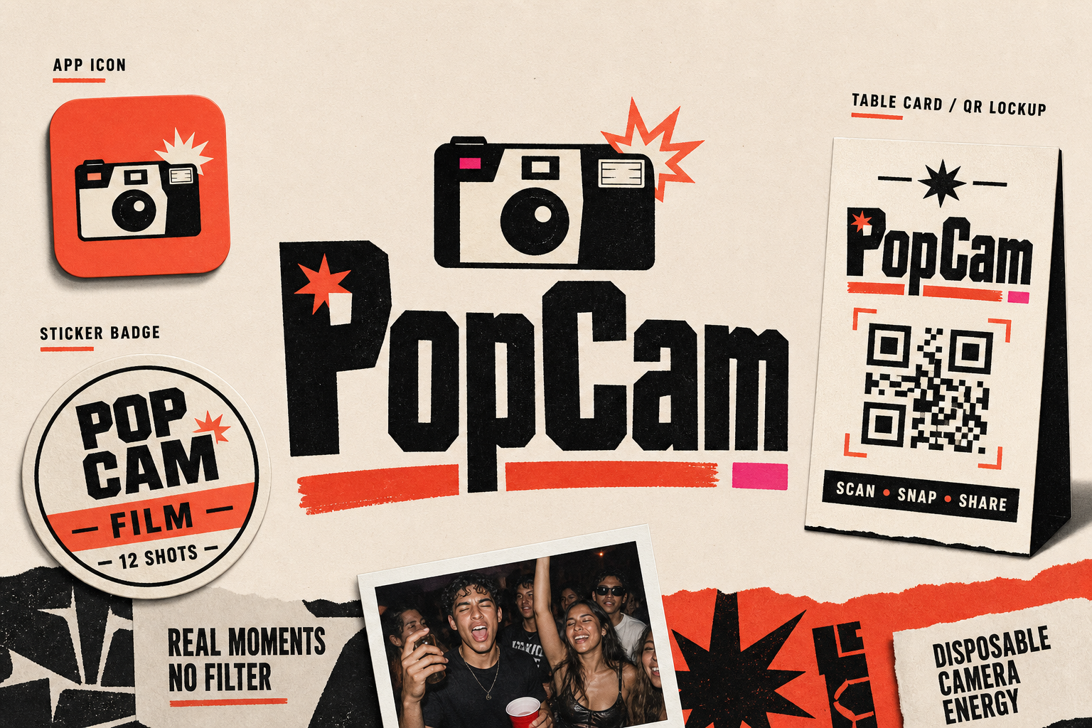 PopCam visual direction for events